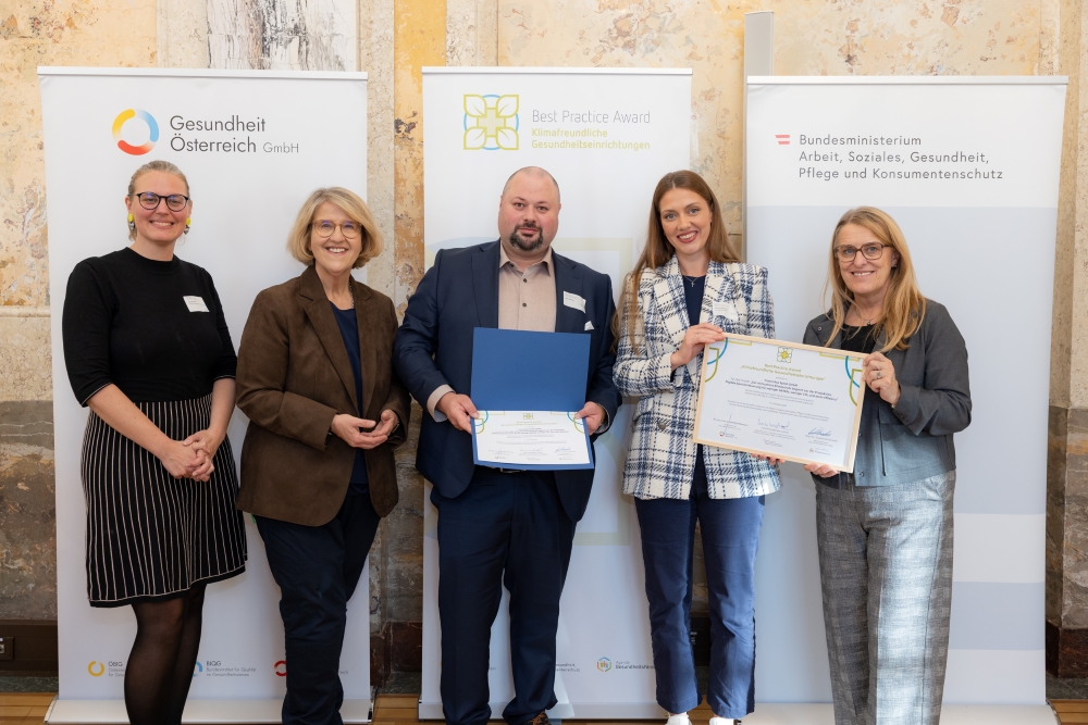 Titelbild für: Best Practice Award 2026: Wie Klimaschutz im Gesundheitswesen gelingt